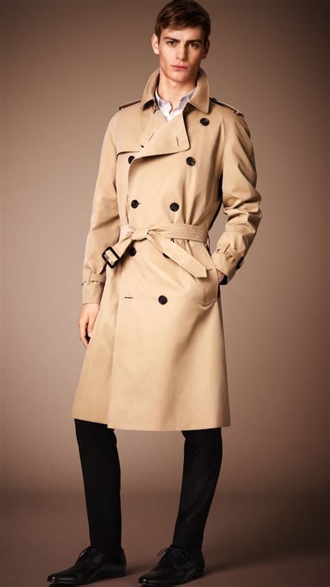 burberry trench coat man look|authentic burberry men trench coat.